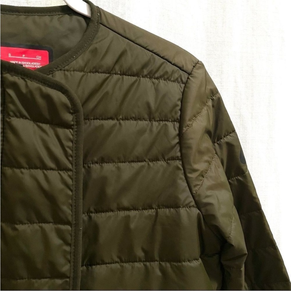 Nike Uptown Short Parka Baselayer PrimaLoft Green size smalll - Picture 5 of 13